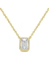 Diana M Lab Grown Diamonds 14k 1.00 Ct. Tw. Pendant Necklace In Gold