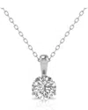 Diana M Lab Grown Diamonds 14k 10.00 Ct. Tw. Pendant Necklace In Metallic
