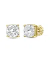 Diana M Lab Grown Diamonds 14k 15.00 Ct. Tw. Stud Earring In Gold