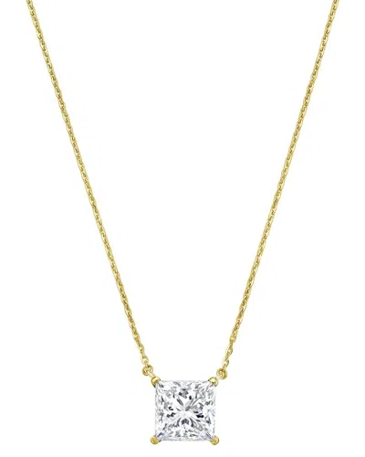 Diana M Lab Grown Diamonds 14k 2.00 Ct. Tw. Pendant Necklace In Gold