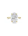 Diana M Lab Grown Diamonds 14k 3.00 Ct. Tw. Solitaire Ring In Gold