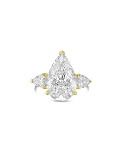 Diana M Lab Grown Diamonds 14k 3.50 Ct. Tw. Three-stone Ring In Gold