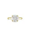 Diana M Lab Grown Diamonds 14k 4.00 Ct. Tw. Solitaire Ring In Gold