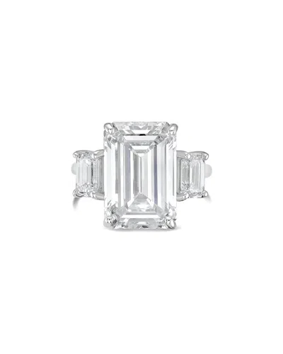 Diana M Lab Grown Diamonds 14k 5.50 Ct. Tw. Three-stone Ring In Metallic