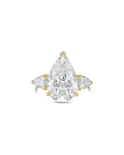 Diana M Lab Grown Diamonds 14k 6.70 Ct. Tw. Three-stone Ring In Gold