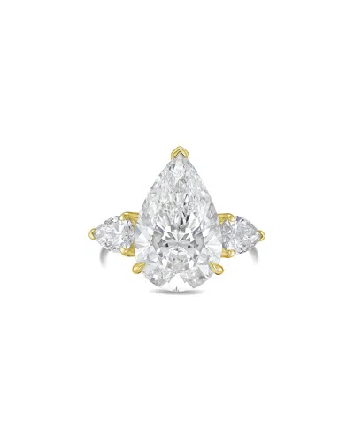 DIANA M LAB GROWN DIAMONDS DIANA M. 14K 8.70 CT. TW. LAB-GROWN DIAMOND THREE-STONE RING