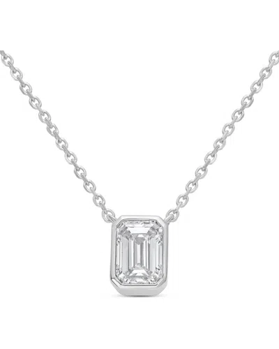 DIANA M LAB GROWN DIAMONDS DIANA M. 14K 9.00 CT. TW. LAB-GROWN DIAMOND PENDANT NECKLACE