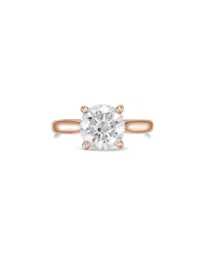 Diana M Lab Grown Diamonds 14k Rose Gold 1.00 Ct. Tw. Solitaire Ring