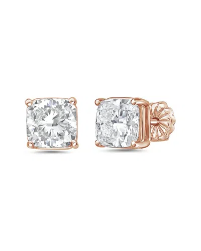 Diana M Lab Grown Diamonds 14k Rose Gold 15.00 Ct. Tw. Stud Earring