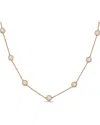 Diana M Lab Grown Diamonds 14k Rose Gold 5.00 Ct. Tw. Necklace In Gold