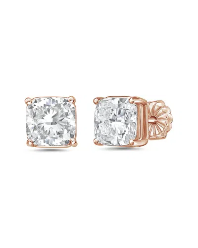 Diana M Lab Grown Diamonds 14k Rose Gold 5.00 Ct. Tw. Stud Earring