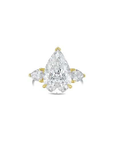 Diana M Lab Grown Diamonds 18k 13.50 Ct. Tw. Three-stone Ring In White