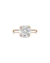 Diana M Lab Grown Diamonds 18k Rose Gold 6.00 Ct. Tw. Solitaire Ring In Gold