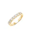 Diana M Lab Grown Diamonds Diana M 14k 0.77 Ct. Tw. Lab-grown Diamond Half-eternity Ring