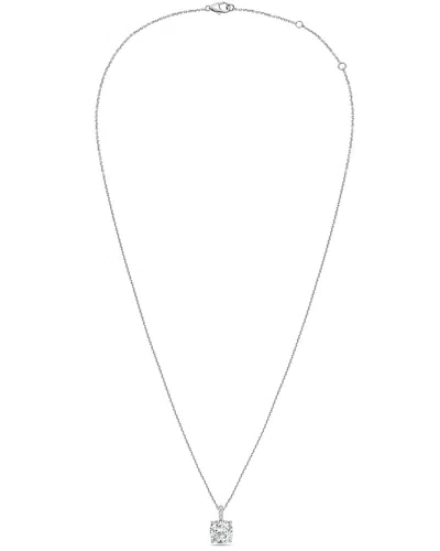 Diana M Lab Grown Diamonds Diana M. 14k 1.00 Ct. Tw. Lab-grown Diamond Necklace In Neutral