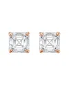 Diana M Lab Grown Diamonds Diana M. 14k Rose Gold 12.00 Ct. Tw. Lab-grown Diamond Earrings