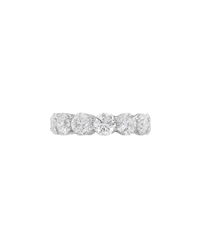 Diana M Lab Grown Diamonds Diana M. 14k 10.00 Ct. Tw. Lab-grown Diamond Ring In Metallic