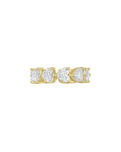 Diana M Lab Grown Diamonds Diana M. 14k 10.00 Ct. Tw. Lab-grown Diamond Ring In Multi
