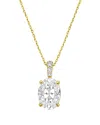 Diana M Lab Grown Diamonds Diana M. 14k 10.25 Ct. Tw. Lab-grown Diamond Pendant Necklace