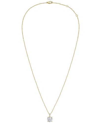 DIANA M LAB GROWN DIAMONDS DIANA M. 14K 10.25 CT. TW. LAB-GROWN DIAMOND PENDANT NECKLACE