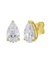 Diana M Lab Grown Diamonds Diana M. 14k 10.00 Ct. Tw. Lab-grown Diamond Earrings