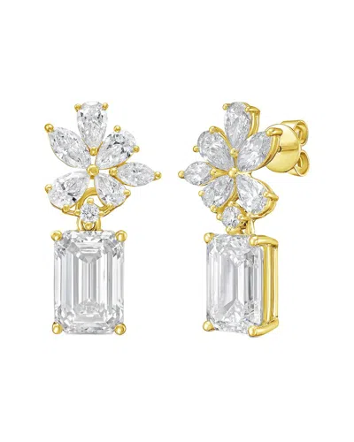 DIANA M LAB GROWN DIAMONDS DIANA M. 14K 12.00 CT. TW. LAB-GROWN DIAMOND EARRINGS