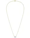 Diana M Lab Grown Diamonds Diana M. 14k Rose Gold 10.00 Ct. Tw. Lab-grown Diamond Pendant Necklace