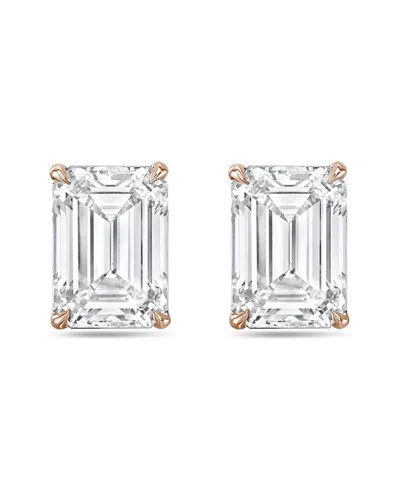 Diana M Lab Grown Diamonds Diana M. 14k 2.00 Ct. Tw. Lab-grown Diamond Earrings In White