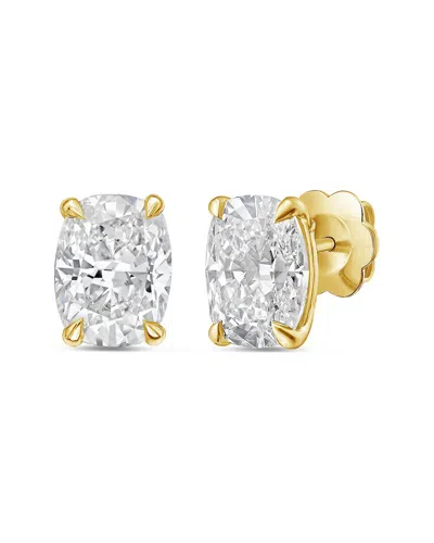 Diana M Lab Grown Diamonds Diana M. 14k 2.50 Ct. Tw. Lab-grown Diamond Stud Earrings In Multi