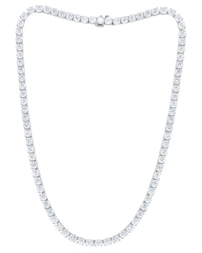 DIANA M LAB GROWN DIAMONDS DIANA M. 14K 25.00 CT. TW. LAB-GROWN DIAMOND TENNIS NECKLACE