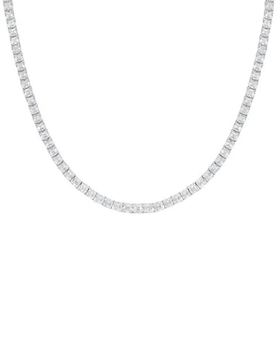 Diana M Lab Grown Diamonds Diana M. 14k 27.42 Ct. Tw. Lab-grown Diamond Tennis Necklace