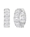 Diana M Lab Grown Diamonds Diana M. 14k 3.00 Ct. Tw. Lab-grown Diamond Hoop Earrings