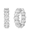 Diana M Lab Grown Diamonds Diana M. 14k 3.00 Ct. Tw. Lab-grown Diamond Huggie Earrings