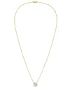 Diana M Lab Grown Diamonds Diana M. 14k Rose Gold 4.00 Ct. Tw. Lab-grown Diamond Pendant Necklace