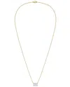 Diana M Lab Grown Diamonds Diana M. 14k Rose Gold 4.00 Ct. Tw. Lab-grown Diamond Pendant Necklace