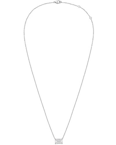 DIANA M LAB GROWN DIAMONDS DIANA M. 14K 3.00 CT. TW. LAB-GROWN DIAMOND PENDANT NECKLACE