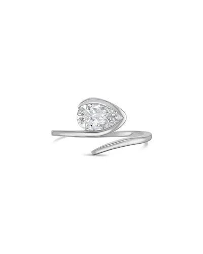 Diana M Lab Grown Diamonds Diana M. 14k 3.00 Ct. Tw. Solitaire Ring In Metallic