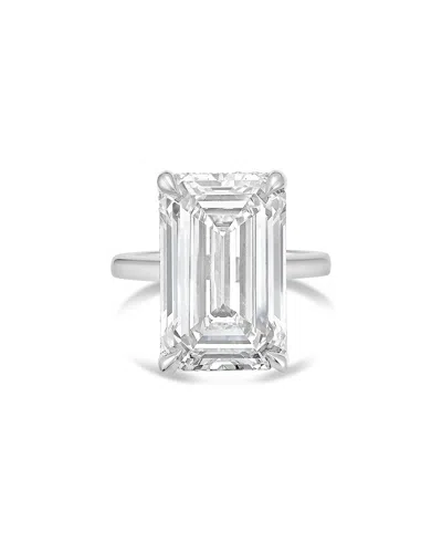 Diana M Lab Grown Diamonds Diana M. 14k 3.00 Ct. Tw. Solitaire Ring In Metallic
