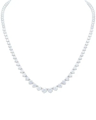 DIANA M LAB GROWN DIAMONDS DIANA M. 14K 30.00 CT. TW. LAB-GROWN DIAMOND RIVIERA NECKLACE