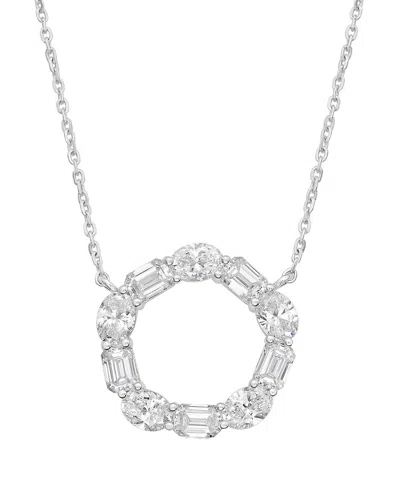 Diana M Lab Grown Diamonds Diana M. 14k 3.17 Ct. Tw. Lab-grown Diamond Pendant Necklace