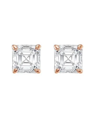DIANA M LAB GROWN DIAMONDS DIANA M. 14K 4.00 CT. TW. LAB-GROWN DIAMOND EARRINGS