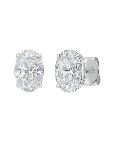 DIANA M LAB GROWN DIAMONDS DIANA M. 14K 4.00 CT. TW. LAB-GROWN DIAMOND EARRINGS