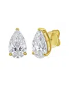 Diana M Lab Grown Diamonds Diana M. 14k 10.00 Ct. Tw. Lab-grown Diamond Earrings