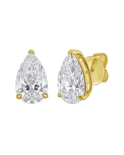 DIANA M LAB GROWN DIAMONDS DIANA M. 14K 4.00 CT. TW. LAB-GROWN DIAMOND EARRINGS