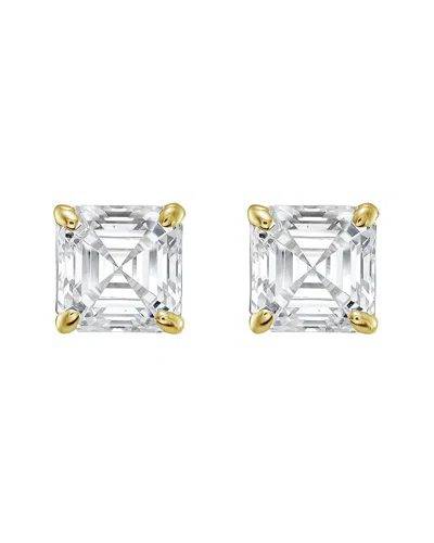 DIANA M LAB GROWN DIAMONDS DIANA M. 14K 4.00 CT. TW. LAB-GROWN DIAMOND EARRINGS