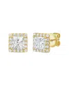Diana M Lab Grown Diamonds Diana M. 14k 5.00 Ct. Tw. Lab-grown Diamond Earrings In Gold