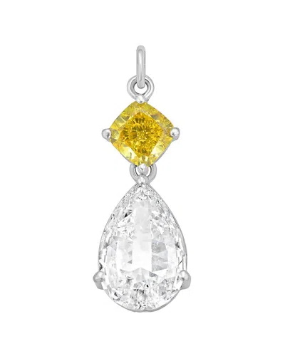 Diana M Lab Grown Diamonds Diana M. 14k 4.12 Ct. Tw. Lab-grown Diamond Pendant Necklace