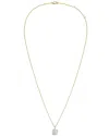 Diana M Lab Grown Diamonds Diana M. 14k Rose Gold 4.00 Ct. Tw. Lab-grown Diamond Pendant Necklace