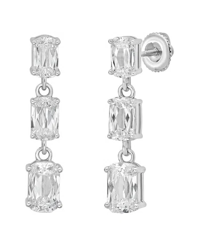 DIANA M LAB GROWN DIAMONDS DIANA M. 14K 4.57 CT. TW. LAB-GROWN DIAMOND HANGING EARRINGS