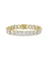 Diana M Lab Grown Diamonds Diana M. 14k 26.00 Ct. Tw. Lab-grown Diamond Tennis Bracelet